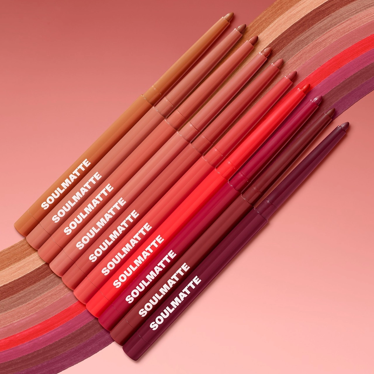 Morphe Soulmatte Filling Gel Lip Liner - Compatible - Rich Plum - Image 6