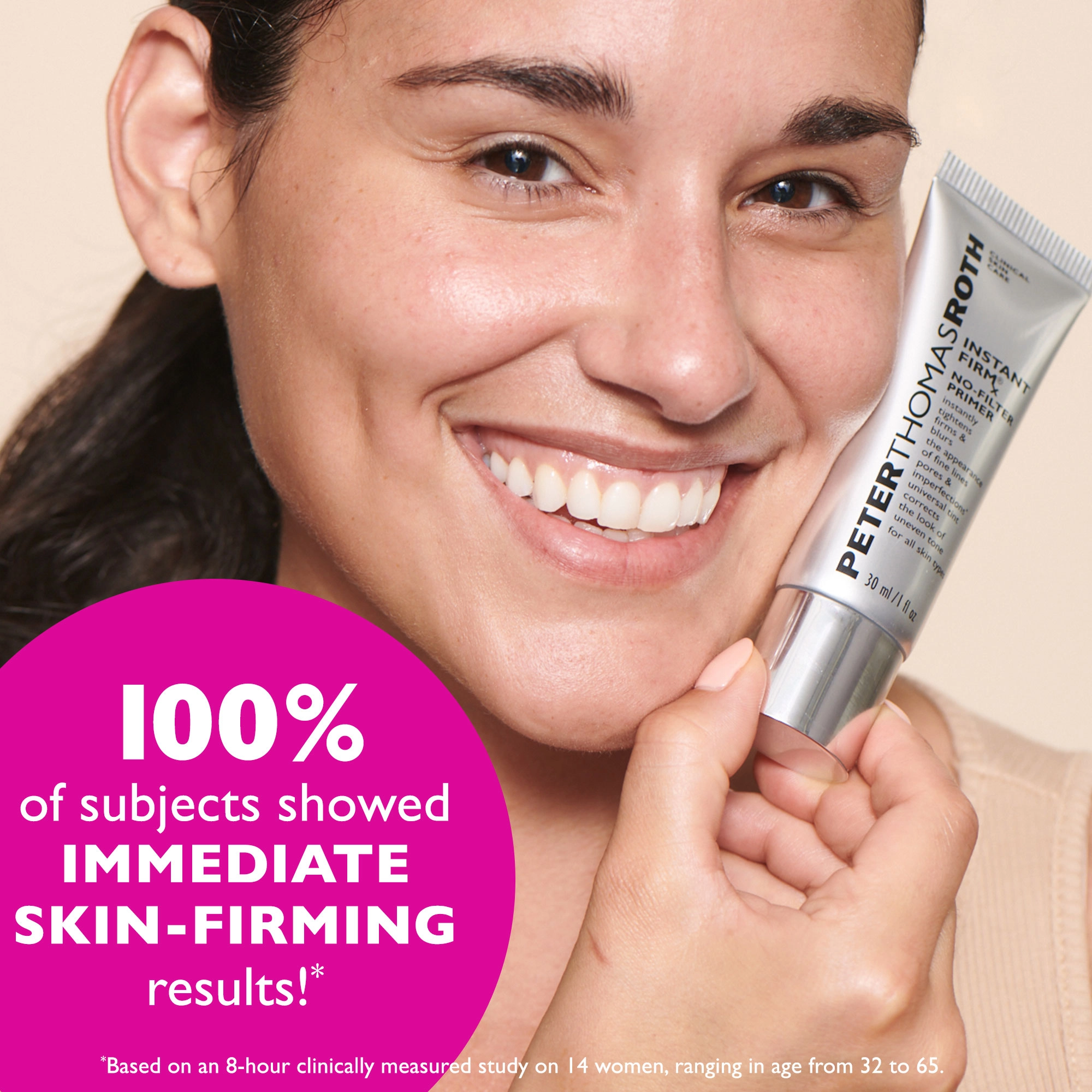 Peter Thomas Roth Instant FIRMx® No-Filter Primer 1 oz / 30 mL Natural Finish - Image 7