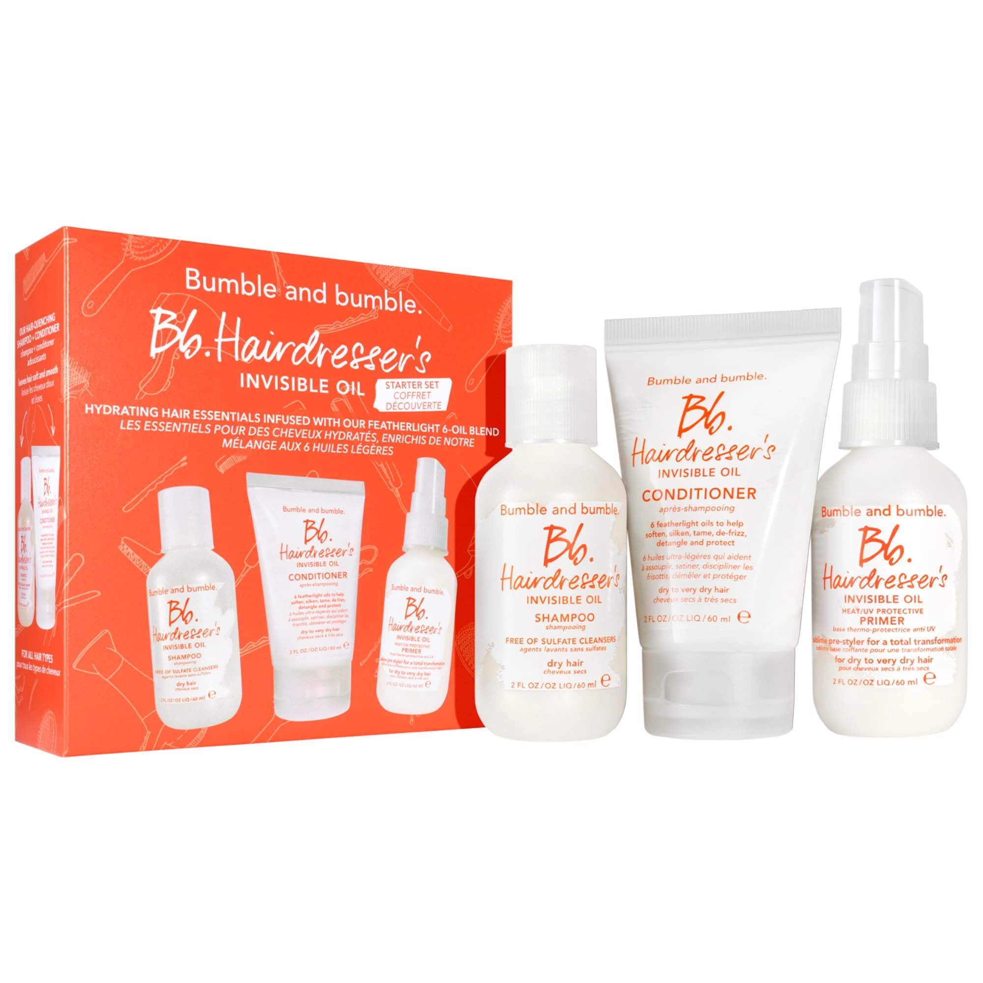 Bumble and bumble Hairdresser's Invisible Oil Starter Set - Hydrating All Hair Types