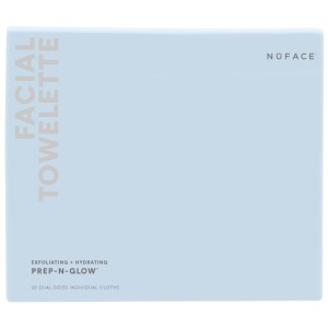 NuFACE Prep and Glow® Facial Towelette - 20 Pack, Hyaluronic Acid
