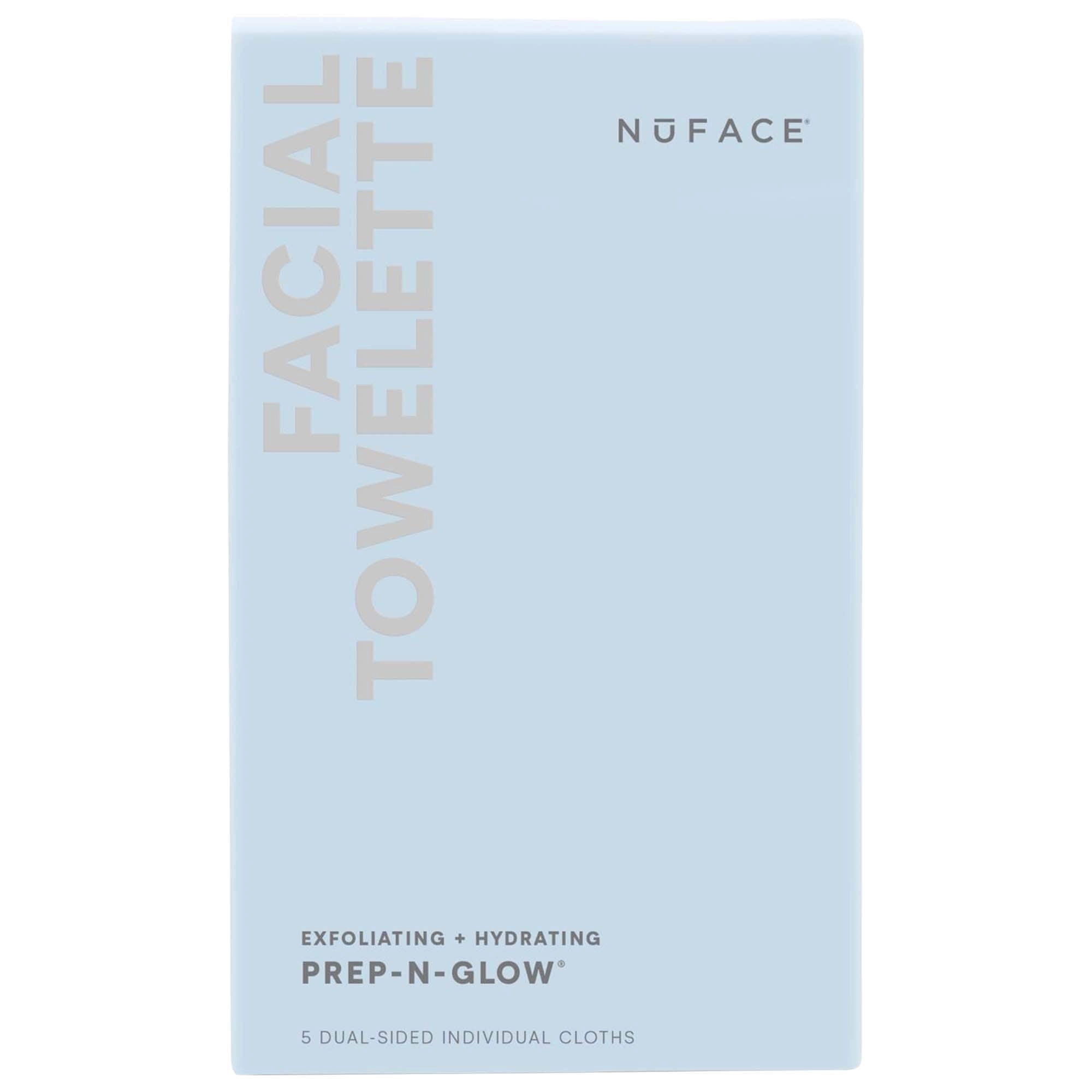 NuFACE Prep and Glow® Facial Towelette 5 Pack - Hyaluronic Acid