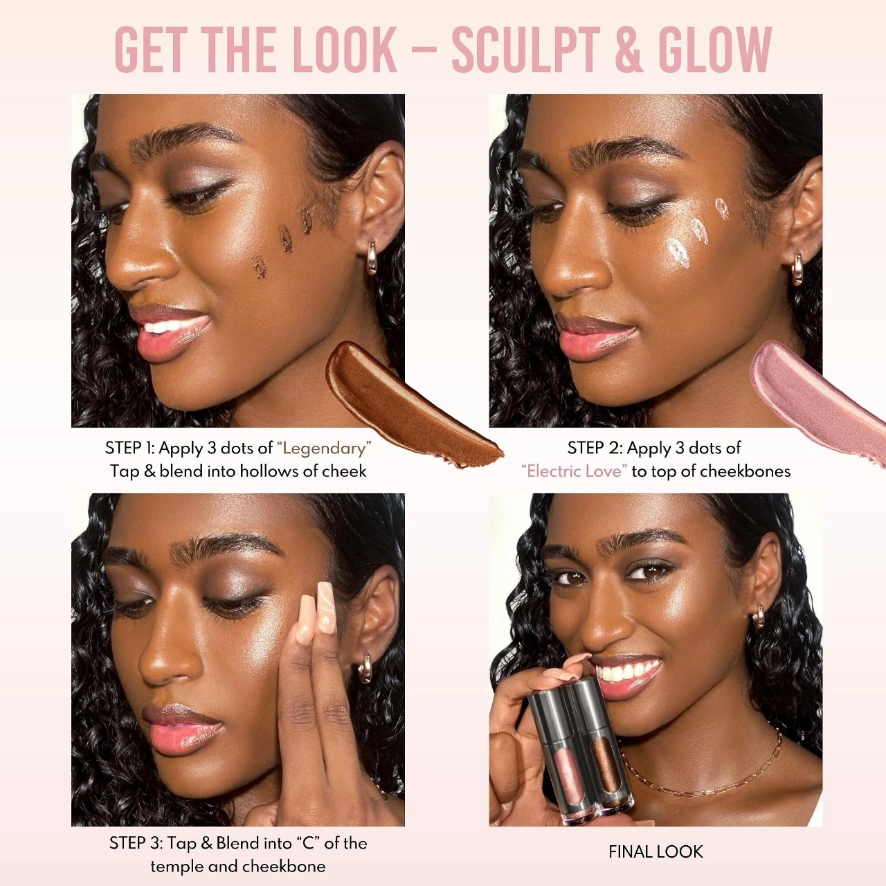 Danessa Myricks Beauty Vision Flush Glow - Hyper Radiant Liquid Highlighter in Crave (Warm Copper Glow) - Image 5