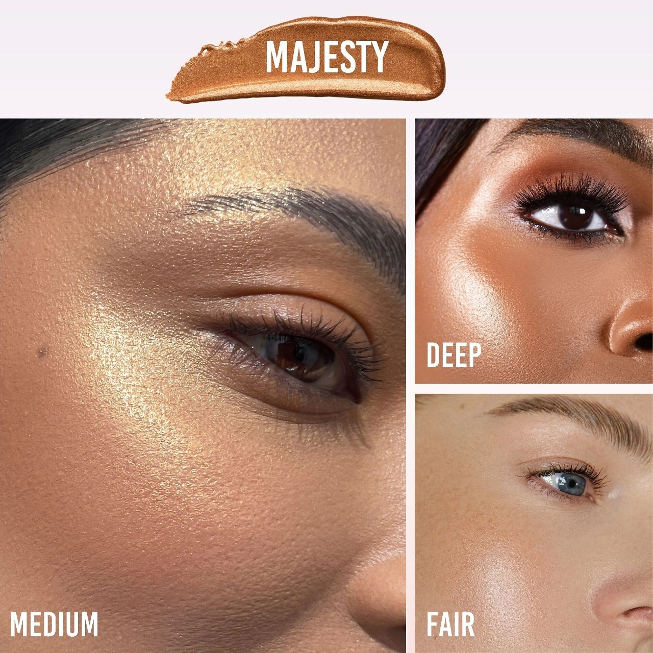 Danessa Myricks Beauty Vision Flush Glow - Hyper Radiant Liquid Highlighter in Majesty - Image 4