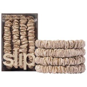 Slip Slipsilk™ Blonde Skinny Scrunchies