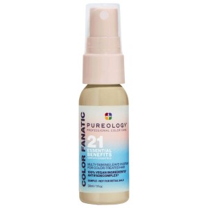 Pureology Color Fanatic Heat Protectant Leave-In Conditioner 1 oz / 30 mL Vegan Damage Repair