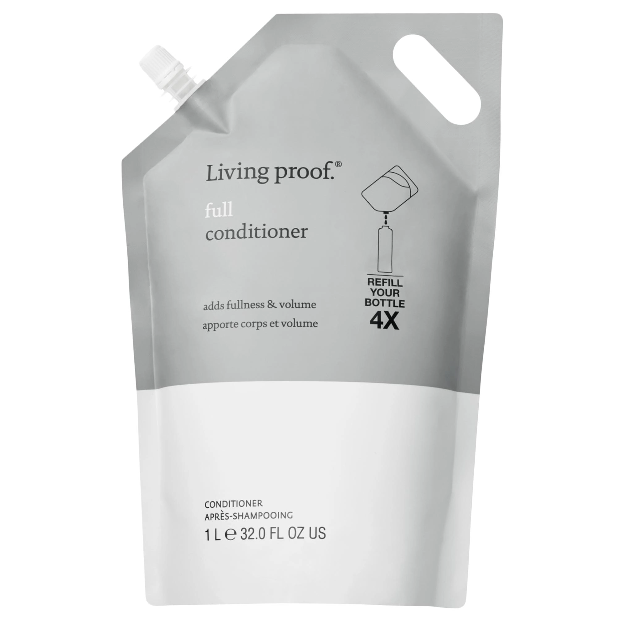 Living Proof Full Conditioner 32 oz / 946 mL Volume Clean Hair Types Without Silicones Sulfates