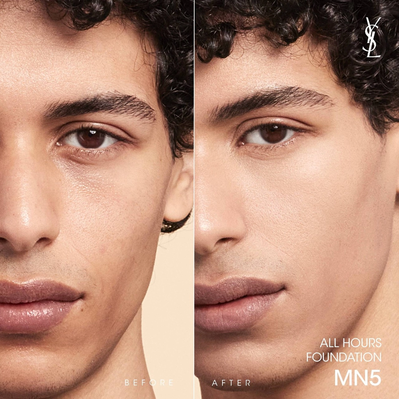 Yves Saint Laurent All Hours Foundation MN5 - Medium Neutral 5 - Image 4