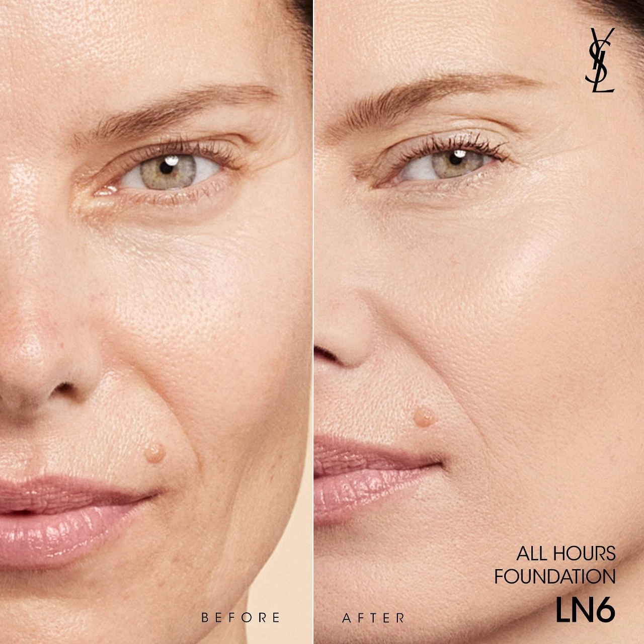 Yves Saint Laurent All Hours Foundation Color: LN6 - Light Neutral 6 - Image 4