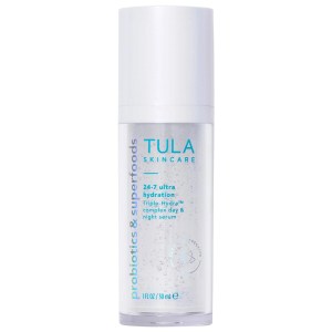 TULA Skincare 24-7 Ultra Hydration Triple-Hydra™ Complex Day & Night Serum with Hyaluronic Acid, Squalane & Collagen 1 oz / 30 mL