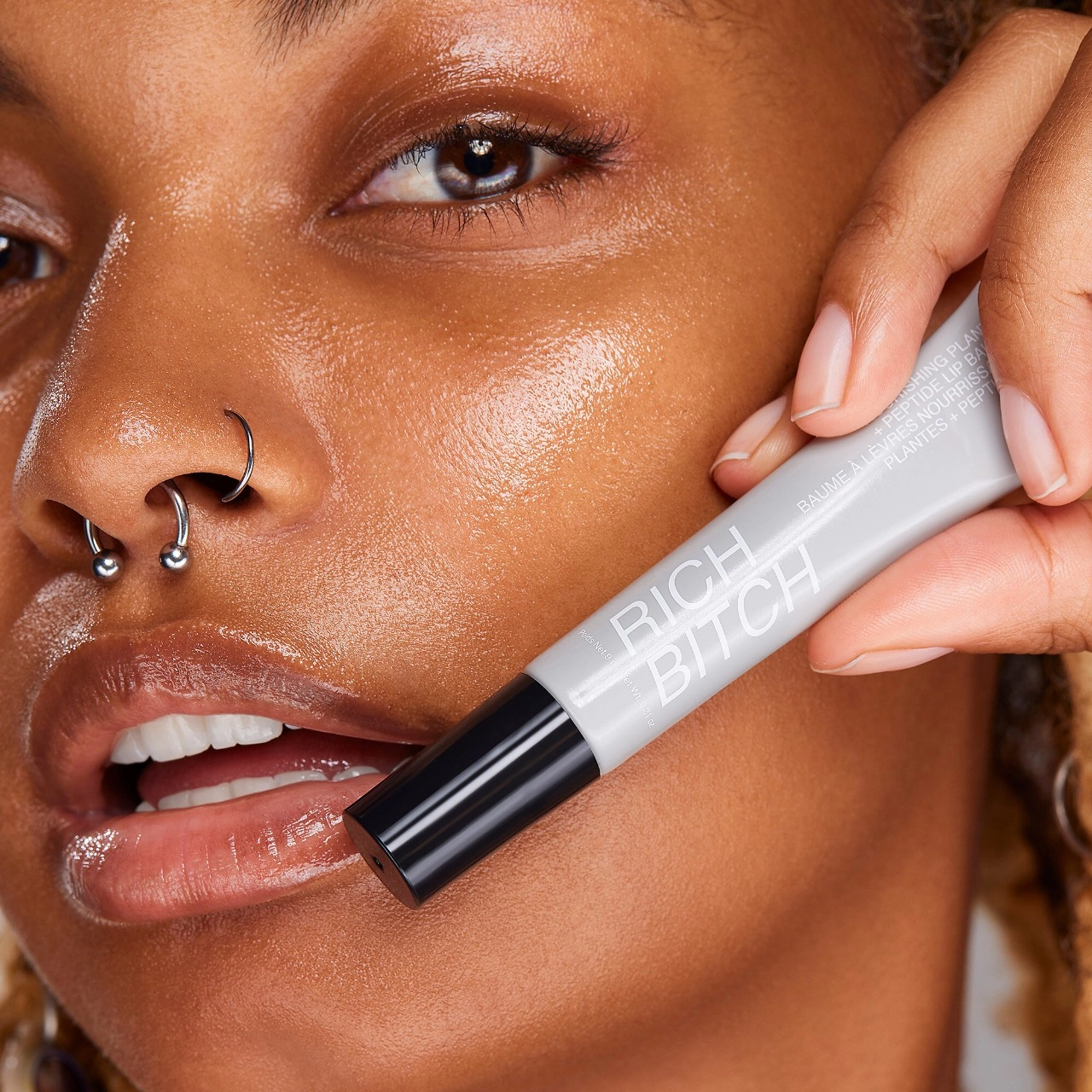 Freck Beauty Rich Bitch Nourishing Plant and Peptide Lip Balm 0.31 oz / 9 g - Image 5