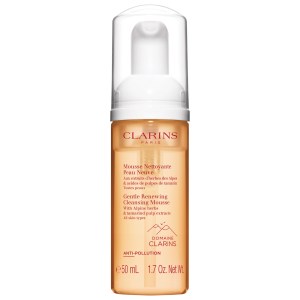 Clarins Gentle Renewing Cleansing Mousse 1.7 oz / 50 mL - Uneven Texture, Pores, AHA/Glycolic Acid