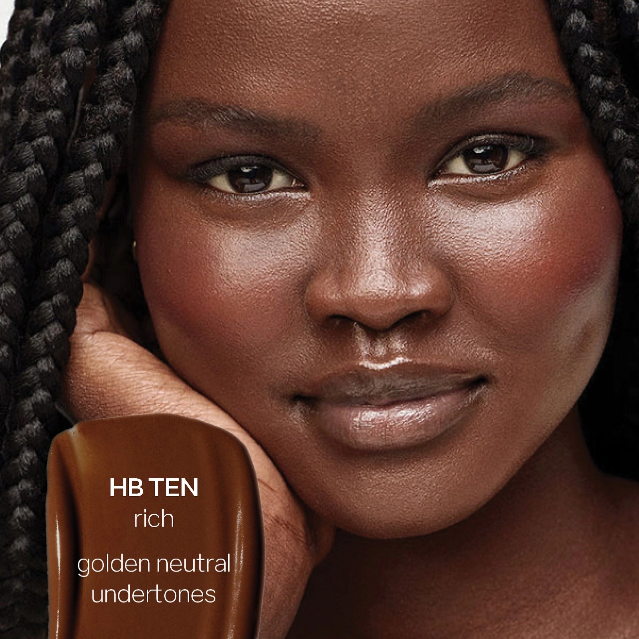 Saie Hydrabeam Brightening + Hydrating Creamy Under Eye Concealer HB TEN - Golden Neutral Undertones - Image 3