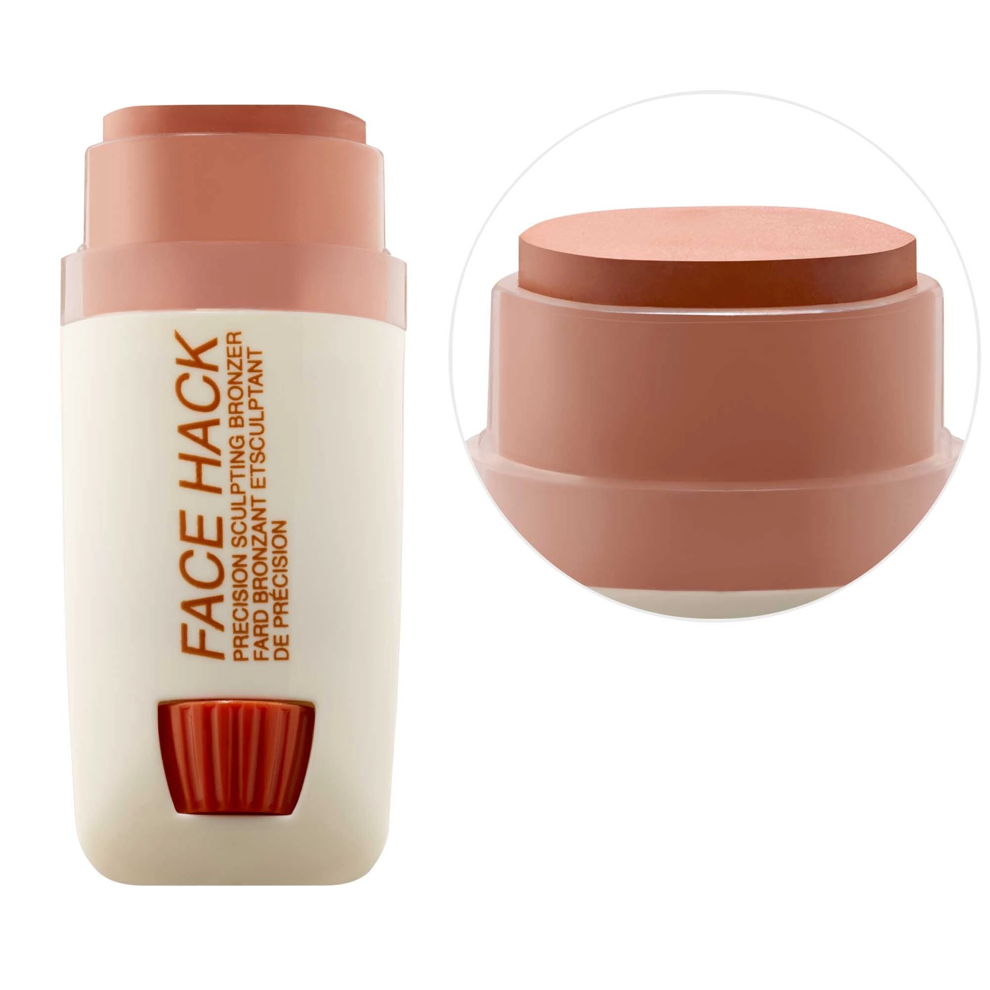 Freck Beauty FACE HACK Precision Sculpting Cream Contour Bronzer Stick - Fair, Vegan