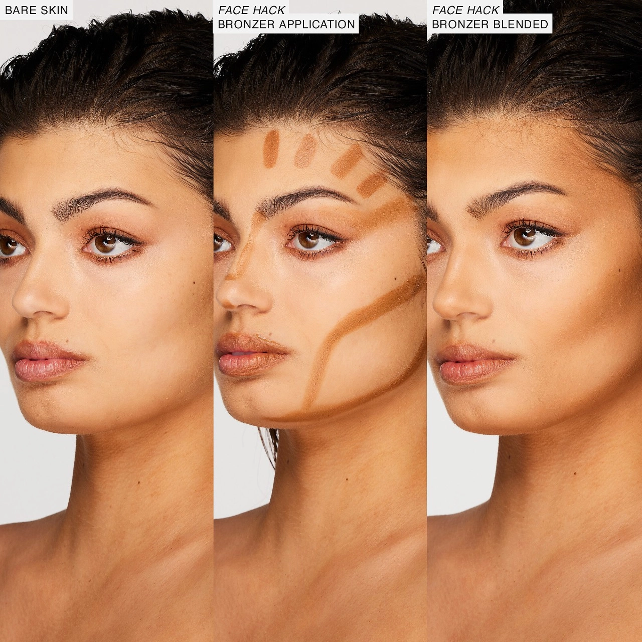 Freck Beauty FACE HACK Precision Sculpting Cream Contour Bronzer Stick - Medium Tan - Image 3