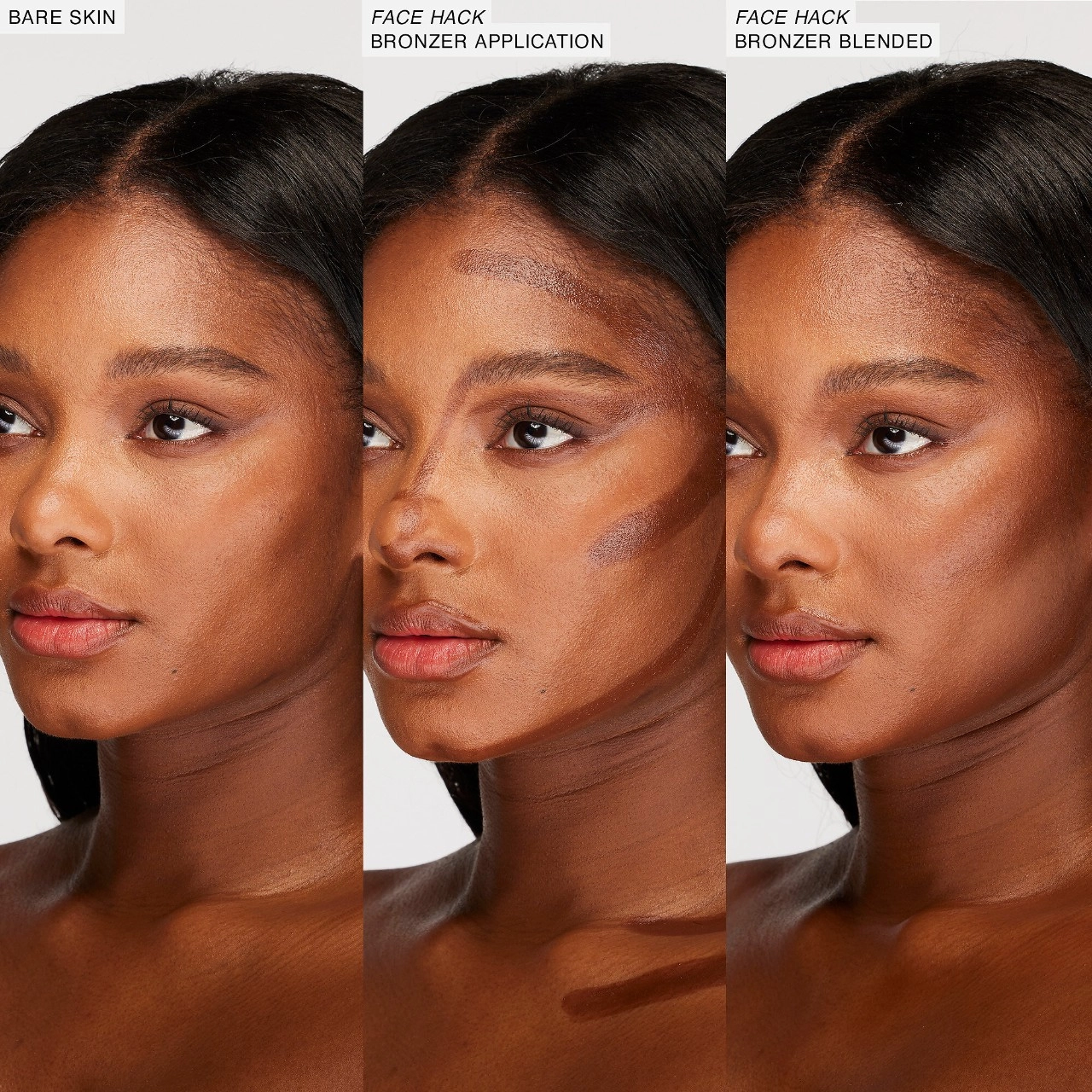 Freck Beauty FACE HACK Precision Sculpting Cream Contour Bronzer Stick - Dark - Image 3