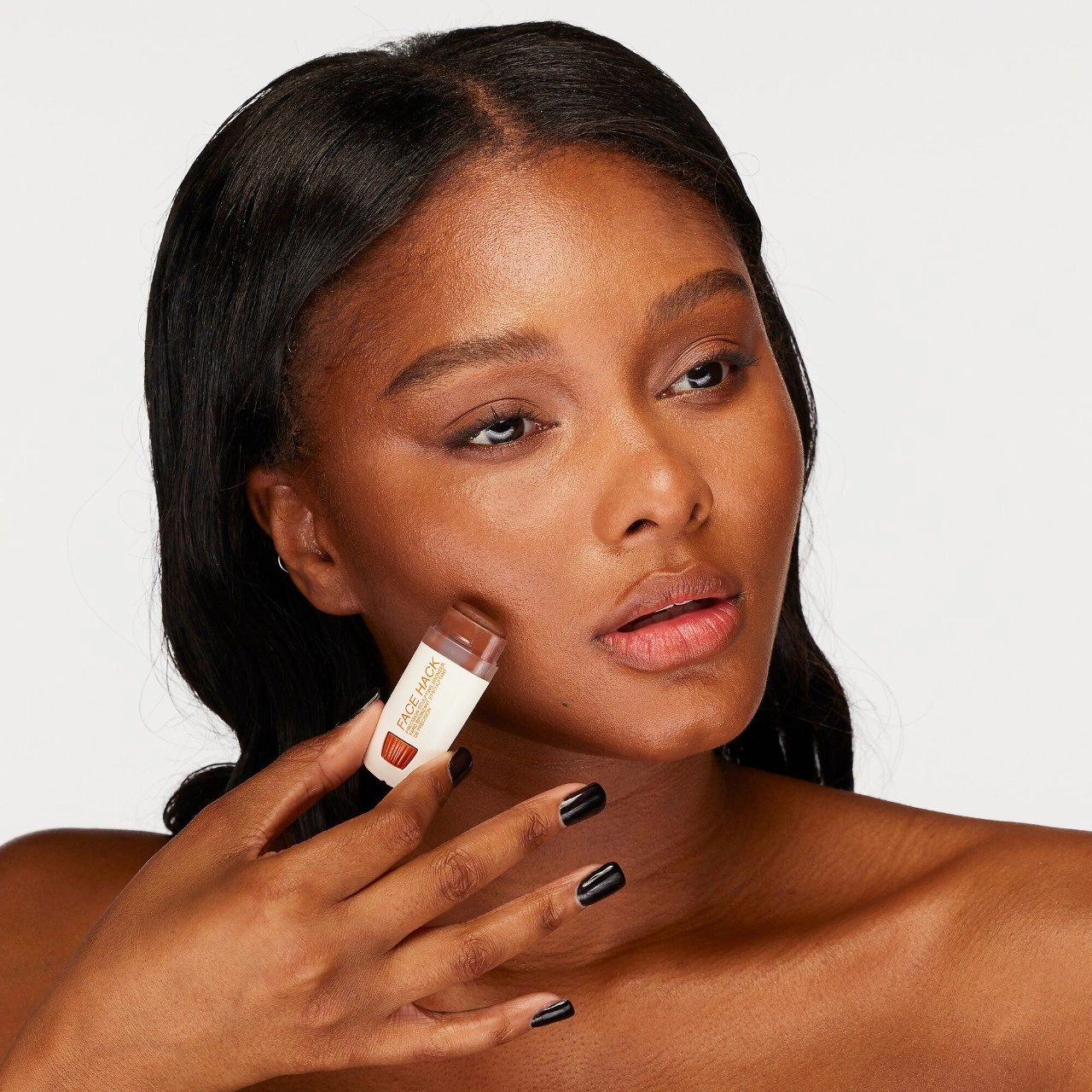 Freck Beauty FACE HACK Precision Sculpting Cream Contour Bronzer Stick - Dark - Image 4