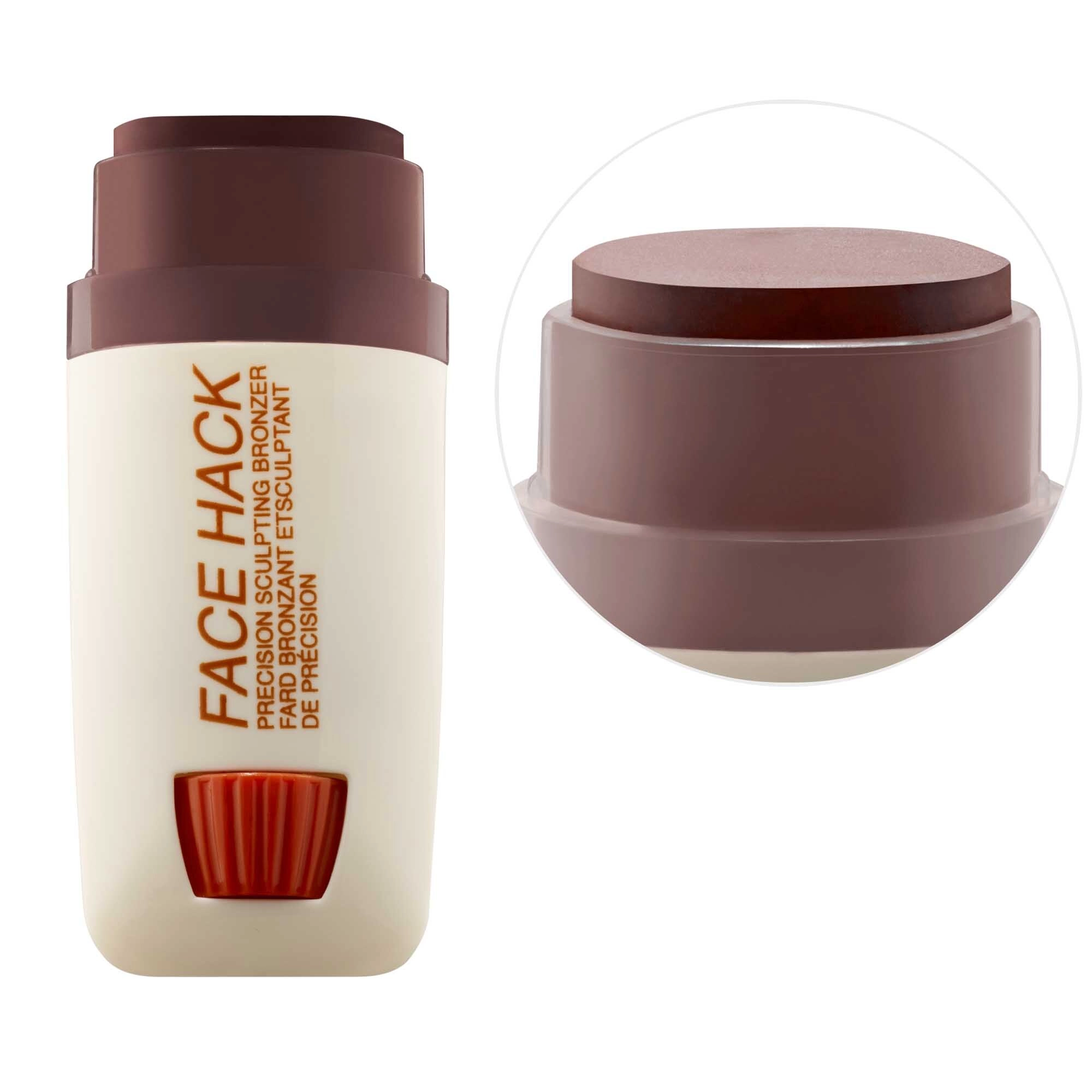 Freck Beauty FACE HACK Precision Sculpting Cream Contour Bronzer Stick - Deep Dark