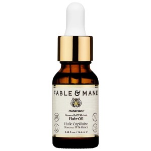 Fable & Mane Mini MahaMane™ Smooth & Shine Hair Oil 0.48 oz / 14.4 ml Vegan Heat Protection
