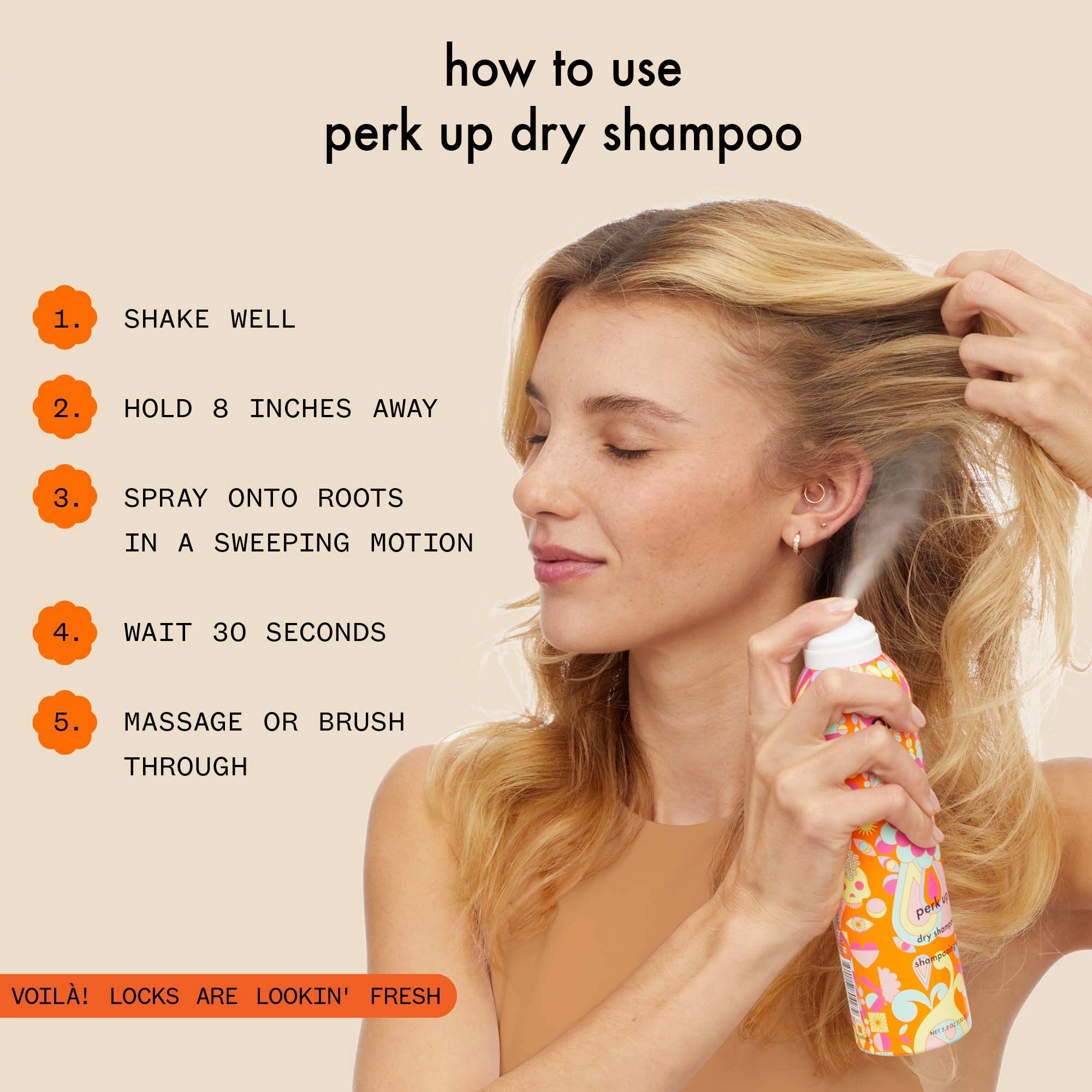 Amika Perk Up Dry Shampoo - Vegan Clean + Planet Positive - All Hair Types - Image 13