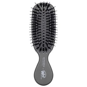 SEPHORA COLLECTION SC x Wetbrush Mini Argan Oil Infused Shine Enhancer Hair Brush - Vegan, All Hair Types, Increases Shine