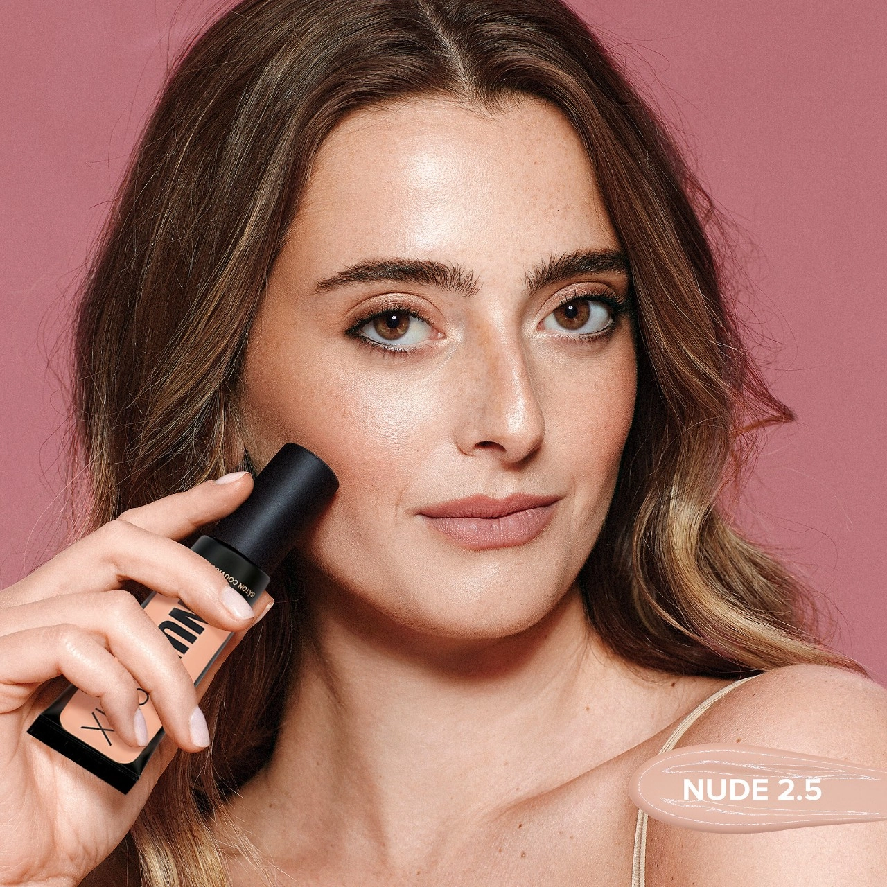 NUDESTIX Tinted Cover Skin Tint Foundation Color: NUDE 2.5 - Image 3