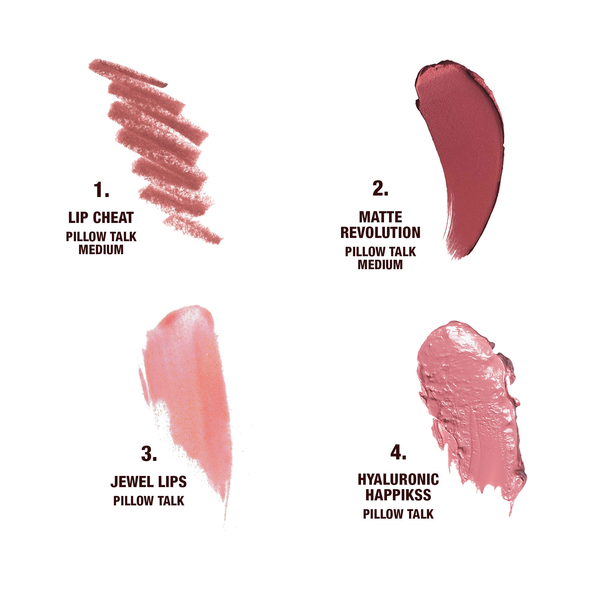 Charlotte Tilbury Pillow Talk Lip Wardrobe Set - Image 7