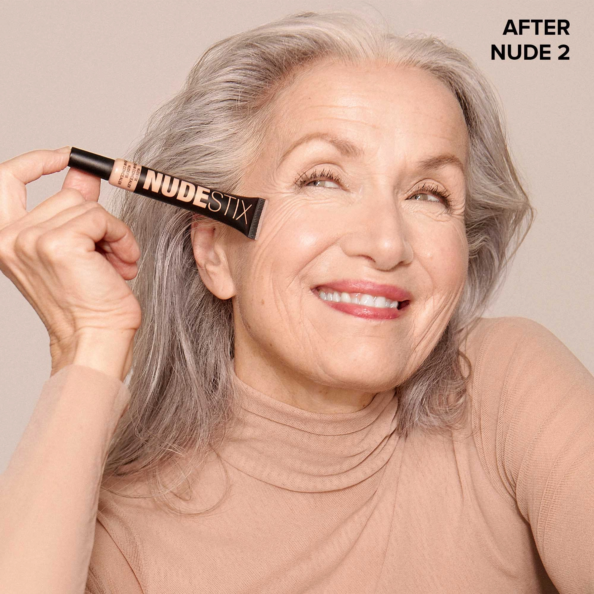 NUDESTIX Nudefix Cream Concealer Color: Nude 2 - Fair-Light Nude - Image 4