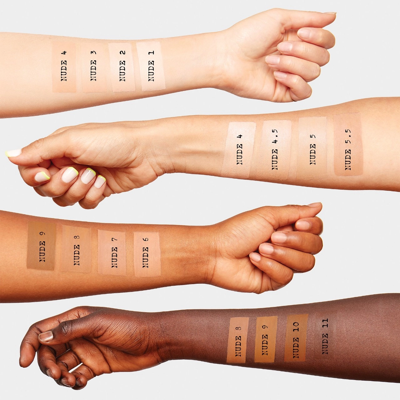 NUDESTIX Nudefix Cream Concealer - Nude 10, Deep Nude Tan - Image 4