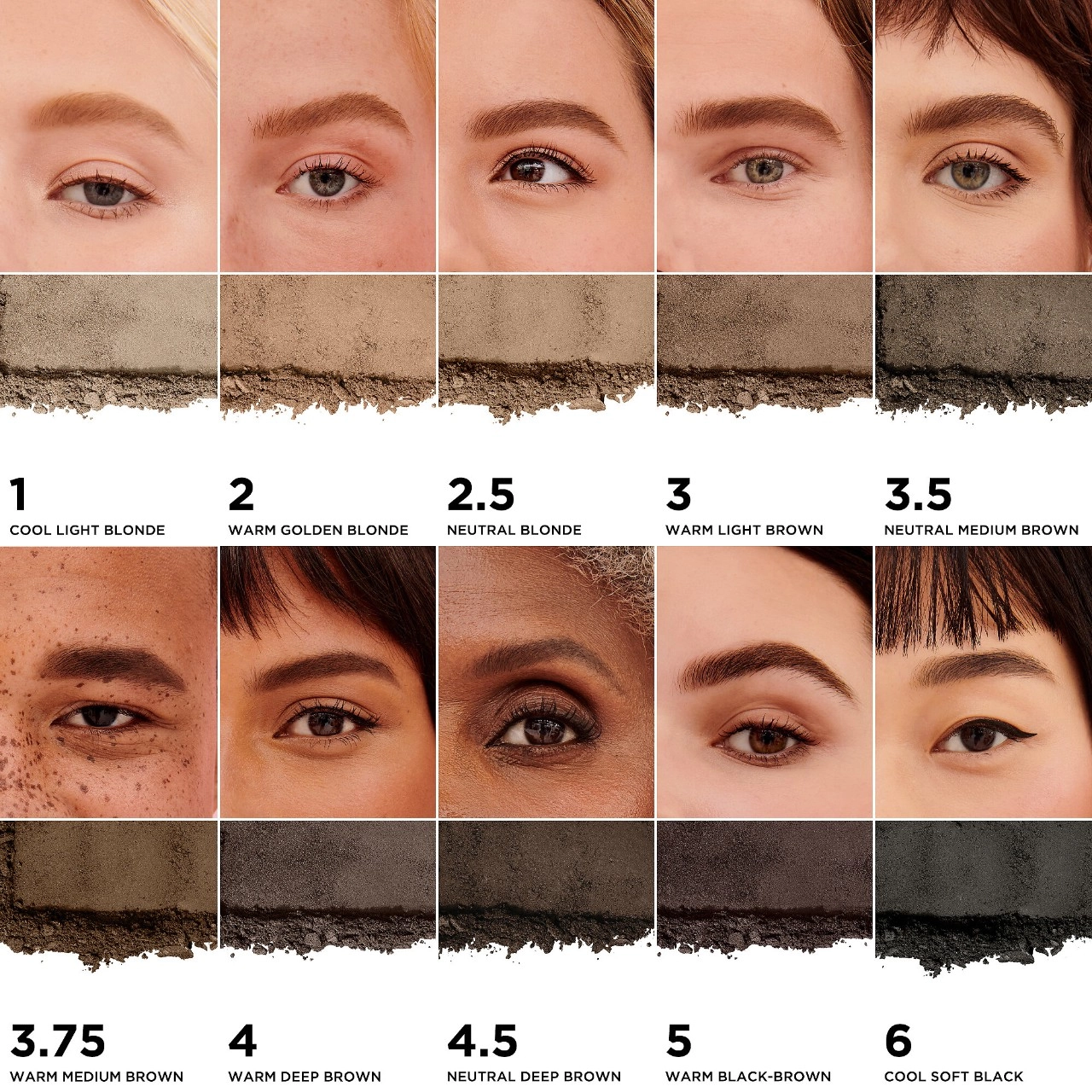 Benefit Cosmetics Goof Proof Brow-Filling Powder - Shade 1 Cool Light Blonde - Image 8