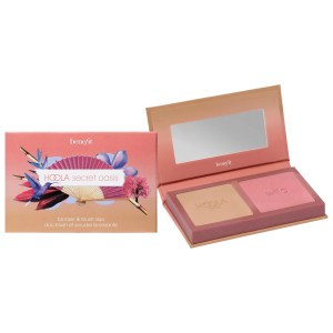Benefit Cosmetics Hoola & WANDERful World Duo Mini Bronzer & Blush Palette - Hoola Secret Oasis