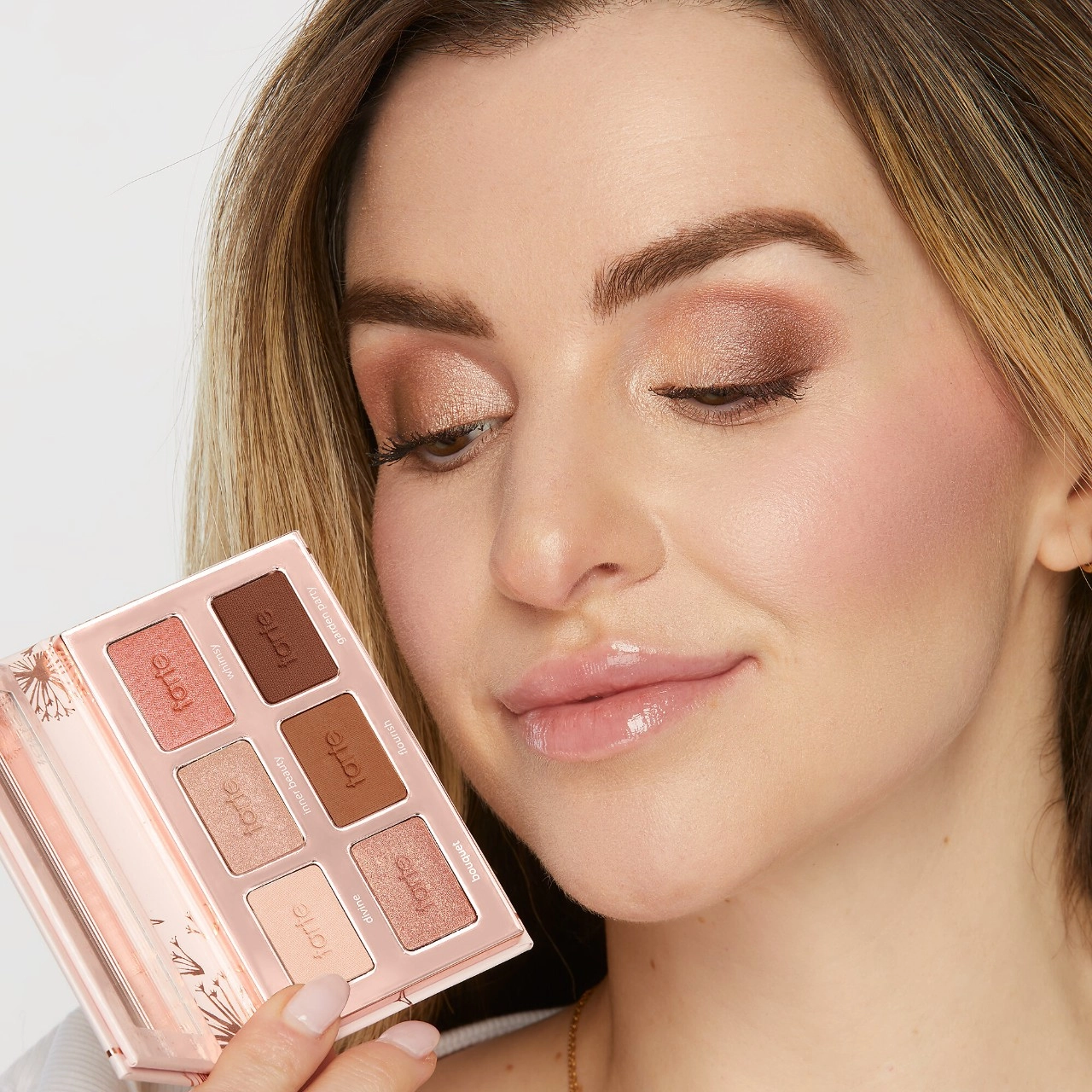 Tarte Mini Tartelette™ Fresh Picked Amazonian Clay Eyeshadow Palette - Shimmer & Matte Finish - Image 5