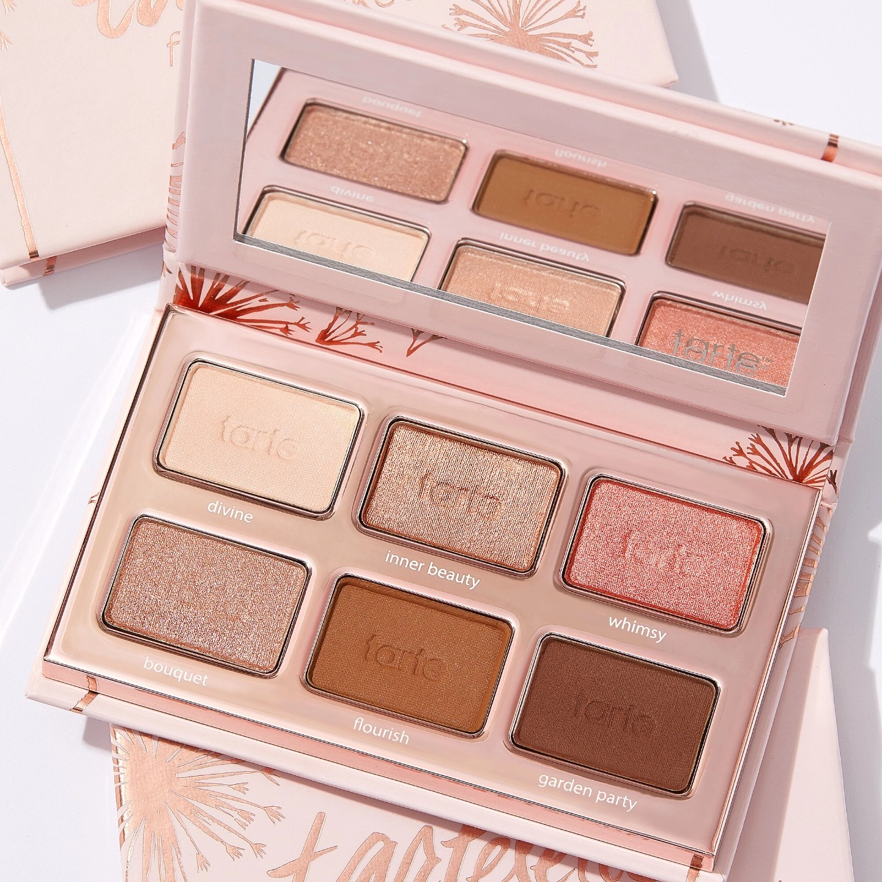 Tarte Mini Tartelette™ Fresh Picked Amazonian Clay Eyeshadow Palette - Shimmer & Matte Finish - Image 6