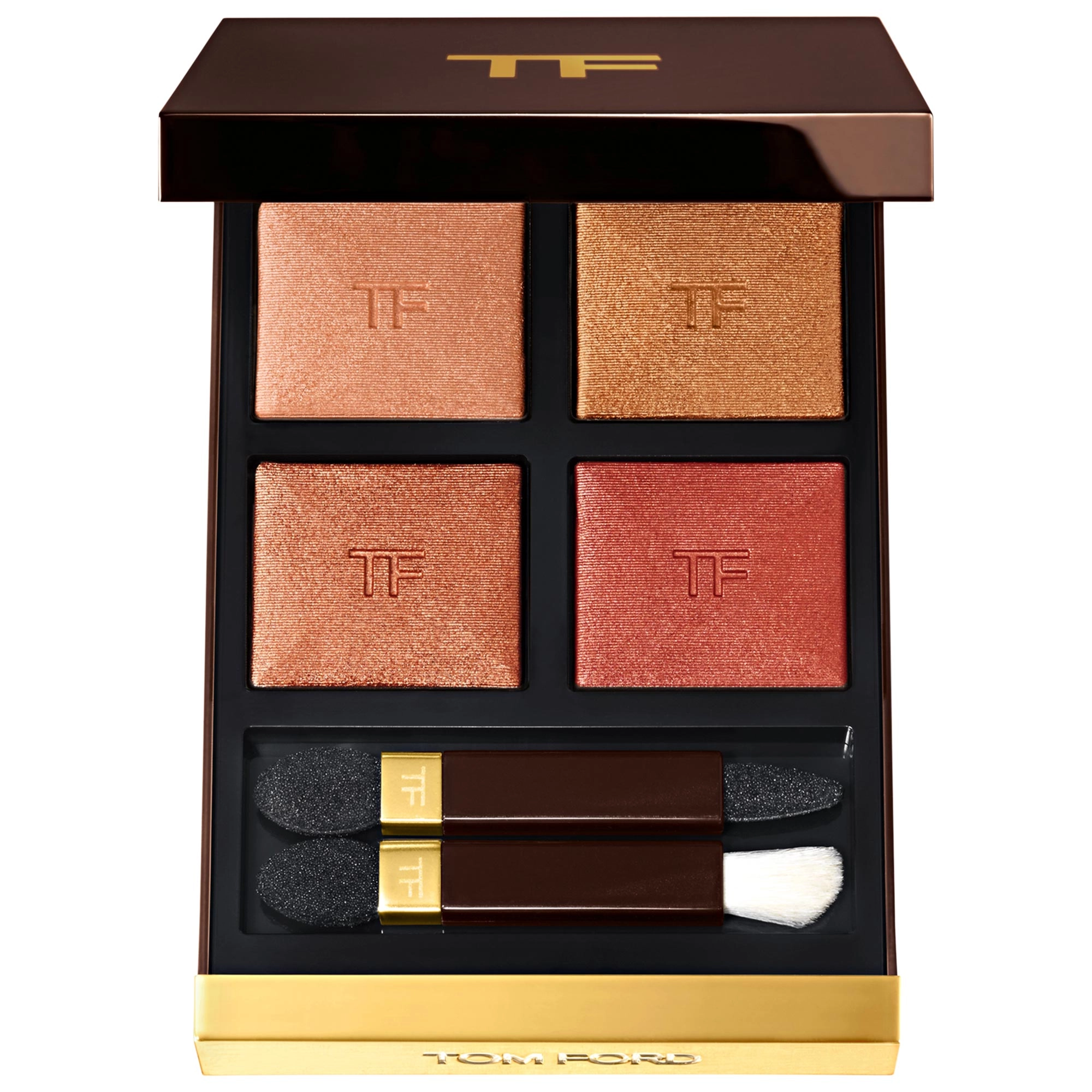 TOM FORD Eye Color Quad Eyeshadow Palette - Peach Dawn, Shimmer Finish