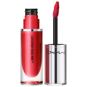MAC Cosmetics Locked Kiss Ink Liquid Lipstick in Ruby True - Classic Blue Red
