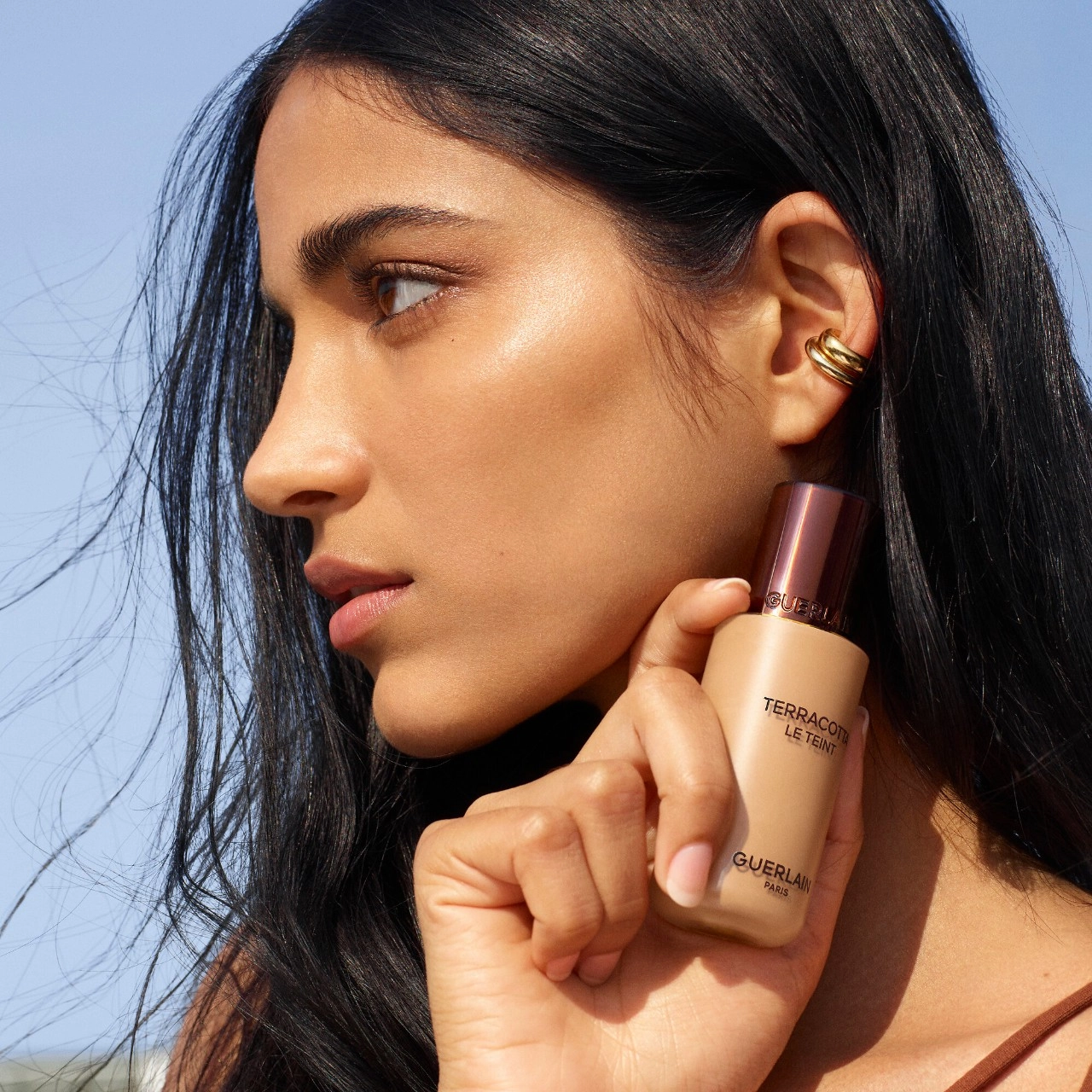 GUERLAIN Terracotta Le Teint Healthy Glow Foundation 4W - Medium with Golden Undertones - Image 9