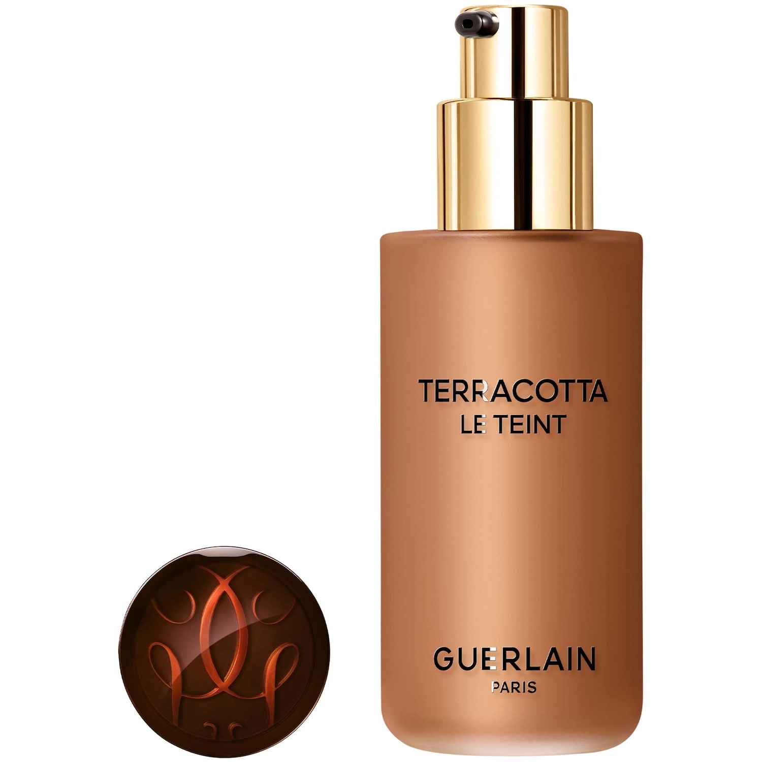 GUERLAIN Terracotta Le Teint Healthy Glow Foundation 6W - Dark Skin with Golden Undertones - Image 11