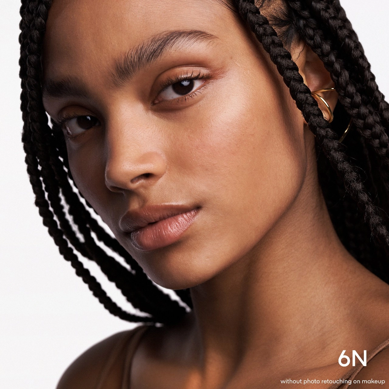 GUERLAIN Terracotta Le Teint Healthy Glow Foundation 6W - Dark Skin with Golden Undertones - Image 4