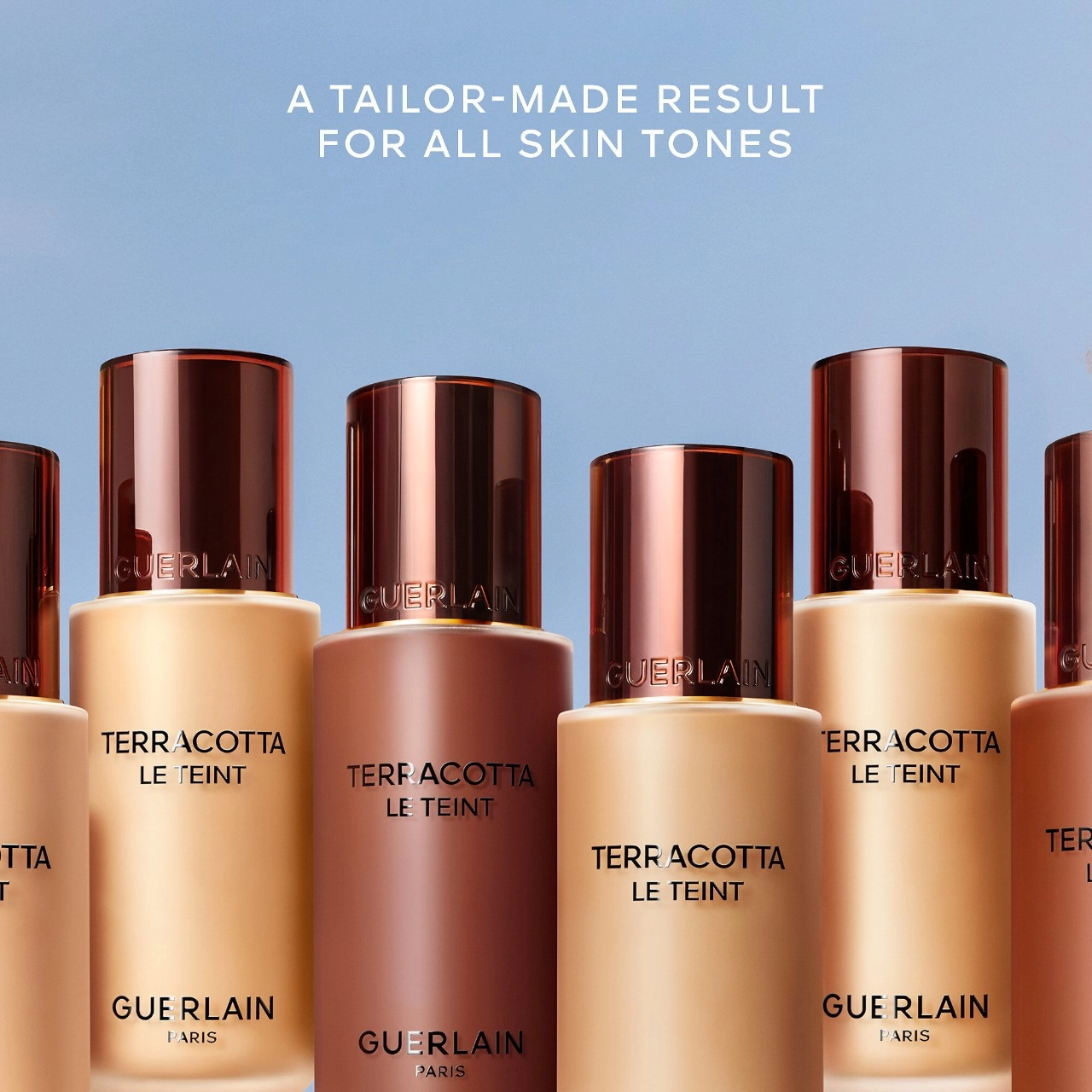 GUERLAIN Terracotta Le Teint Healthy Glow Foundation 6W - Dark Skin with Golden Undertones - Image 8