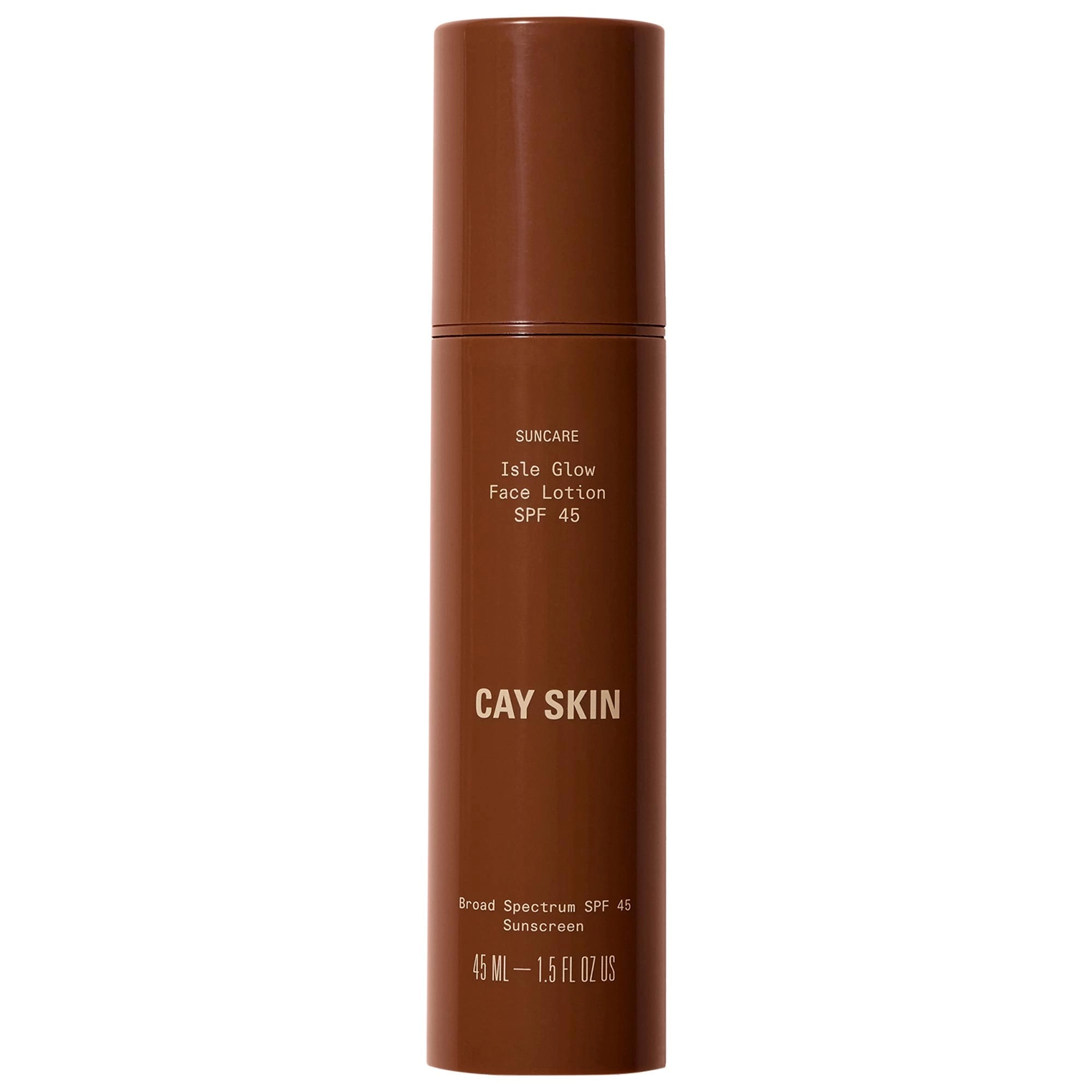 CAY SKIN Isle Glow Face Moisturizer SPF 45 with Sea Moss and Niacinamide 1.5 oz / 45 mL Vegan