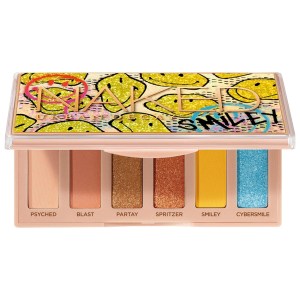 Urban Decay UD X Smiley Naked Mini Eyeshadow Palette Color: Mucho Happy Vegan