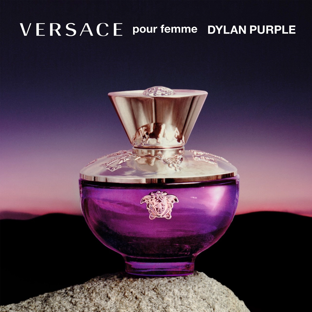 Versace Dylan Purple Eau de Parfum 0.34 oz/10 ml Spray - Floral Scent - Image 4