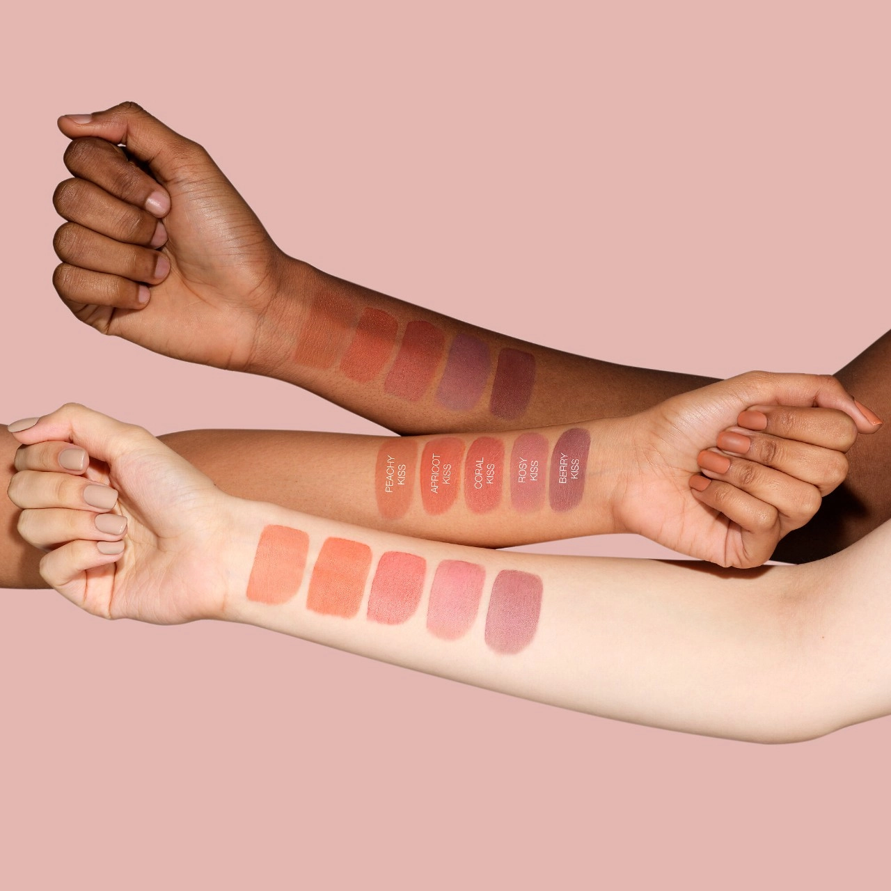 HUDA BEAUTY Lip Blush Cream Lip & Cheek Stain - Peachy Kiss, Hyaluronic Acid, Matte Finish - Image 8