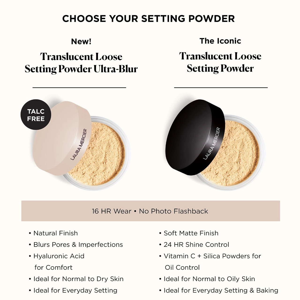 Laura Mercier Ultra-Blur Talc-Free Translucent Loose Setting Powder - Translucent - Image 8