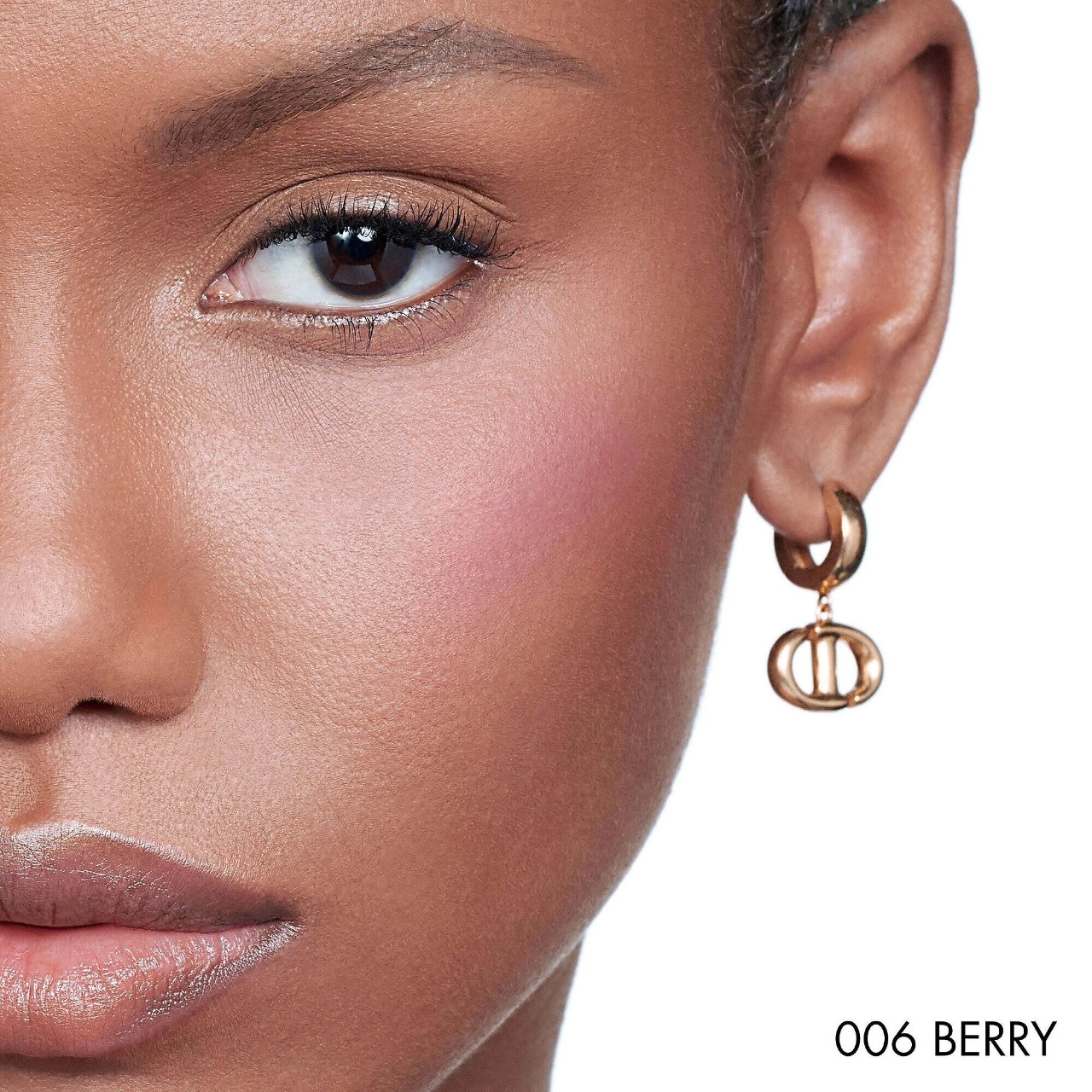 Dior Rosy Glow Blush 006 Berry - Deep Plum Color - Image 2
