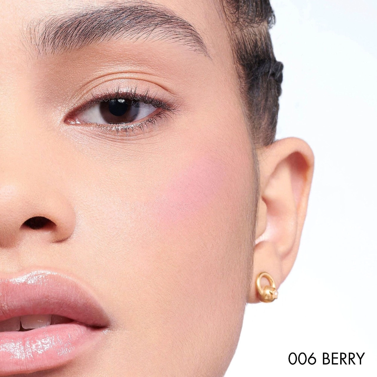 Dior Rosy Glow Blush 006 Berry - Deep Plum Color - Image 3