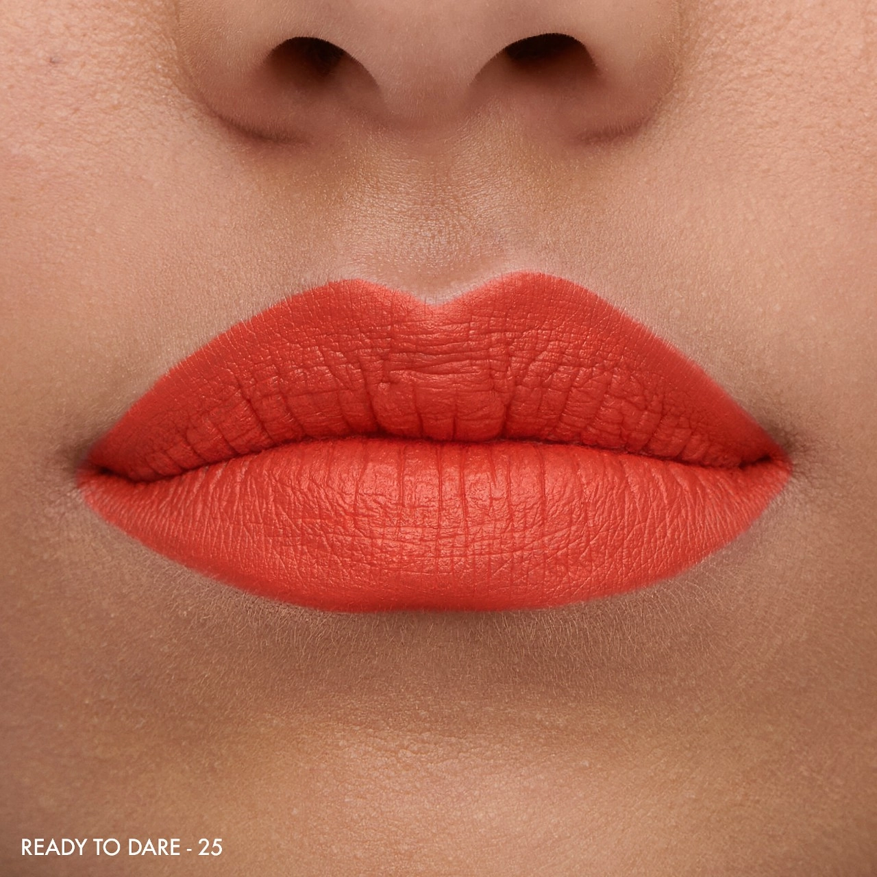 SEPHORA COLLECTION Matte Velvet Lipstick Color: 25 Ready To Dare - Orange - Image 3