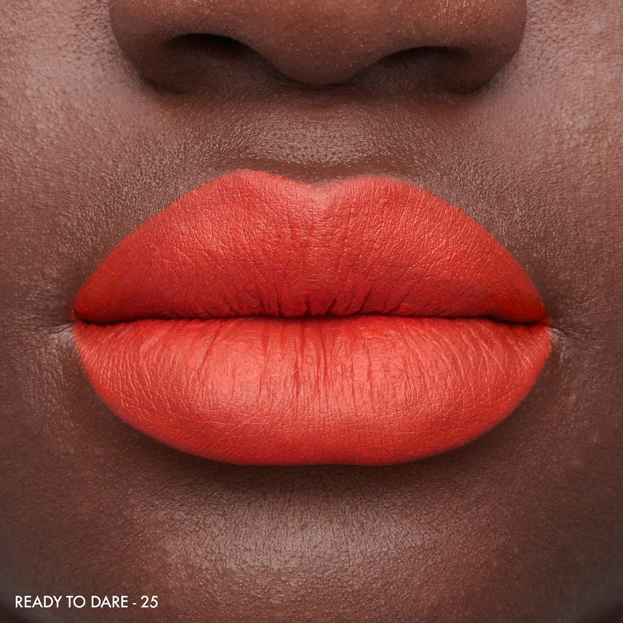 SEPHORA COLLECTION Matte Velvet Lipstick Color: 25 Ready To Dare - Orange - Image 4