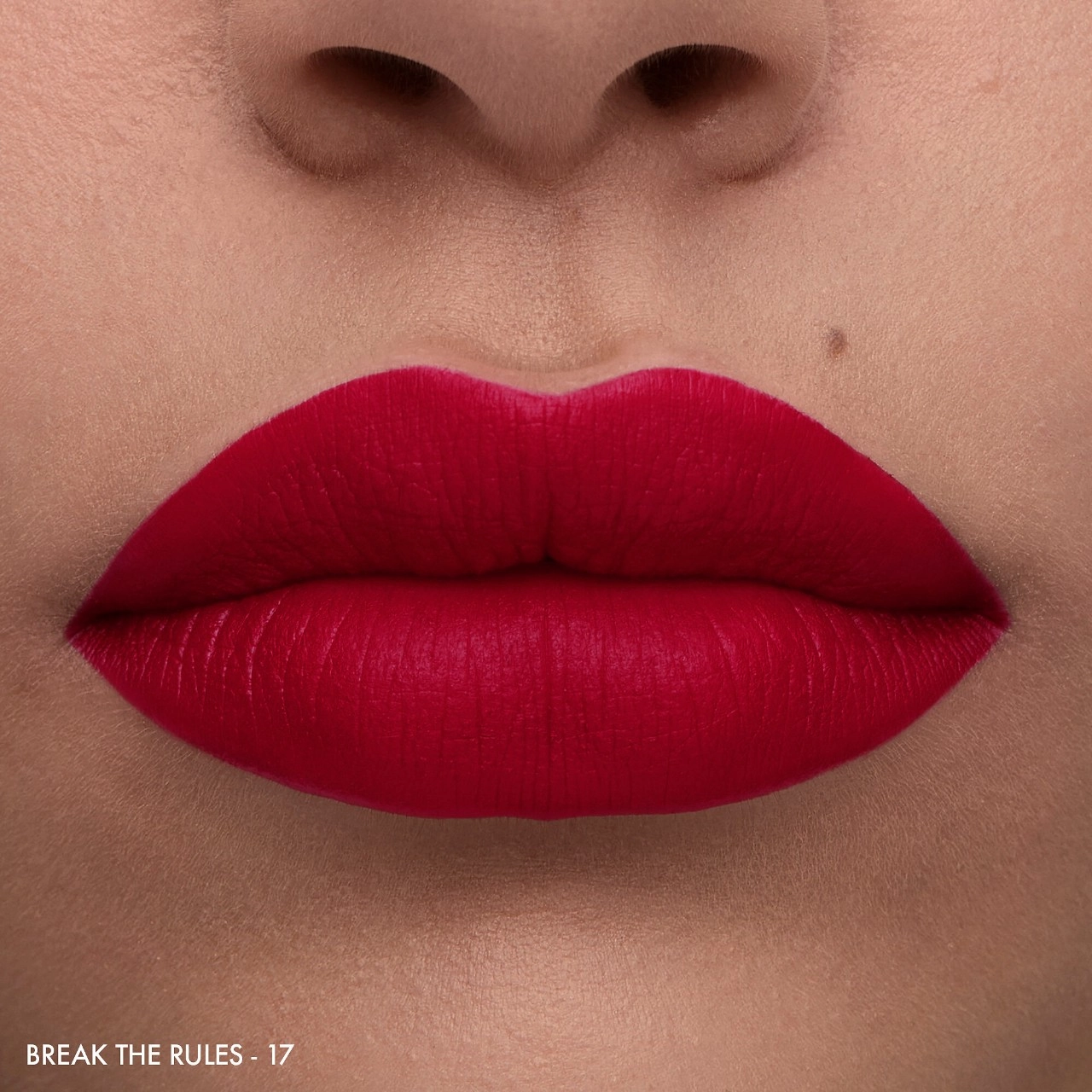SEPHORA COLLECTION Matte Velvet Lipstick - 17 Break The Rules Red - Image 3