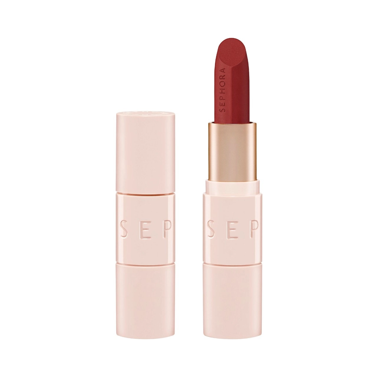 SEPHORA COLLECTION Matte Velvet Lipstick Color 14 Speechless - Red Vegan