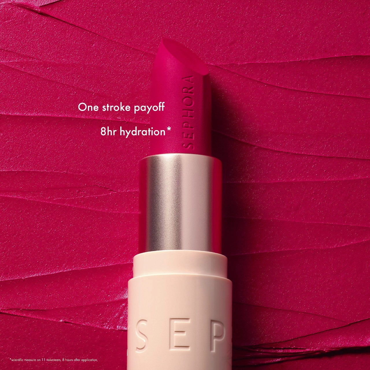 SEPHORA COLLECTION Matte Velvet Lipstick in 5 High Standards - Red, Pink Vegan Stick Formula Matte Finish Long-wearing Hyaluronic Acid - Image 5